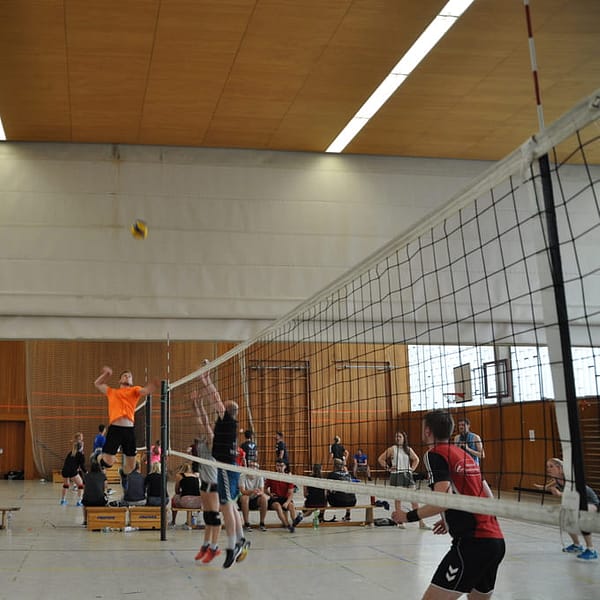 TG Konz Volleyball Internationales Mixed-Turnier Spielszene